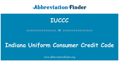 indiana consumer credit code